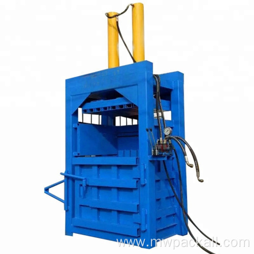 Hydraulic vertical baler/wool baling press machine